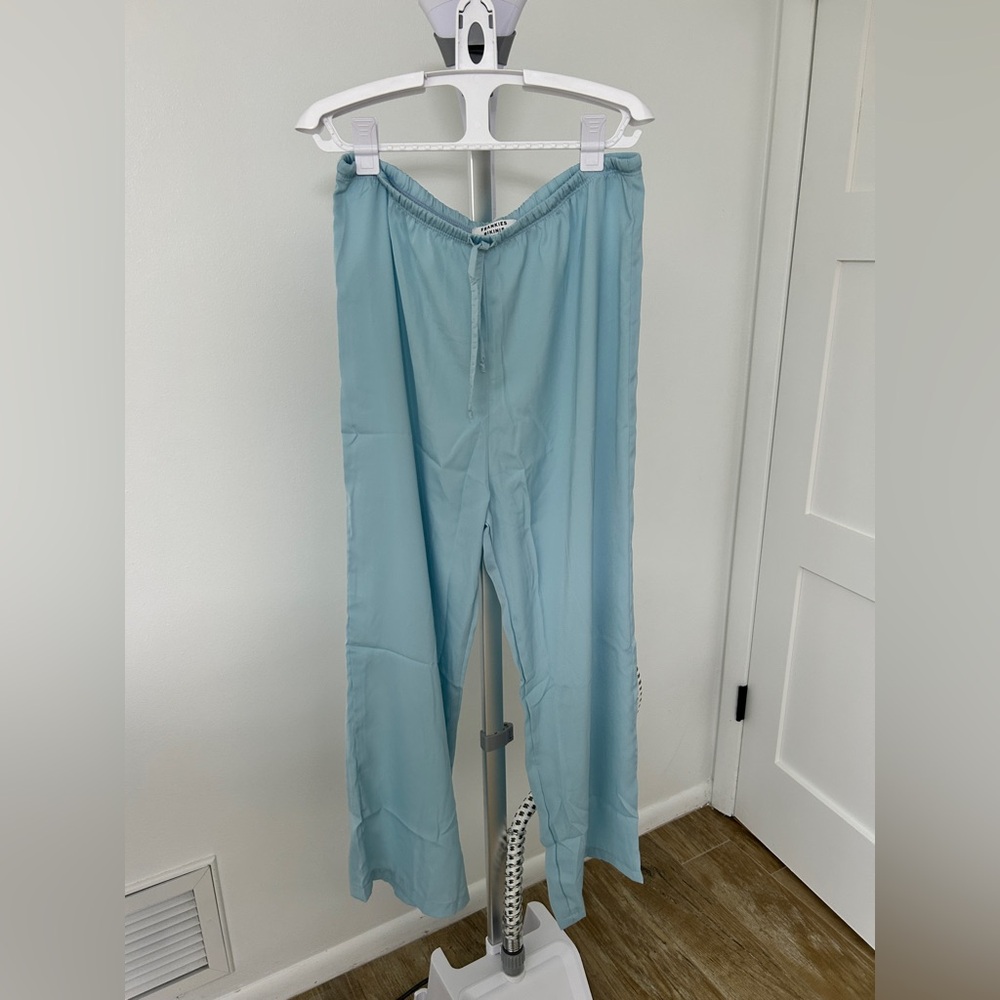 NWT Frankies Bikinis Michelle Low Rise Wide Leg Pants - Picture 5 of 9
